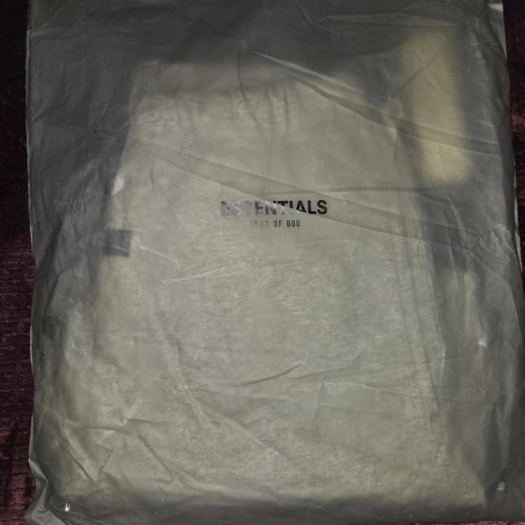 Fear Of God Essentials Dark Oatmeal Athletic Shorts - Picture 2 of 3